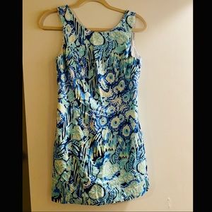 Blue Lilly Pulitzer summer dress